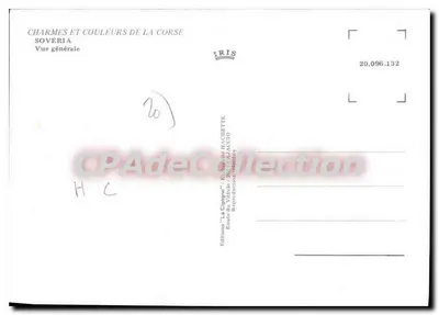 Soveria — Ogólny widok — Wydawnictwo 'La Cigogne', Édouard Hachette — Rewers