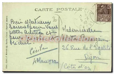 Dom Napoleona I — Ajaccio (Korsyka) — J. Moretti, nr 3004 — Rewers
