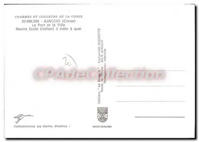 Ajaccio — Port i miasto — Editions Diplôme Mexichrome — Rewers