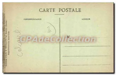 Bonifacio — Wysokie skały — J. Moretti, nr 3079 — Rewers