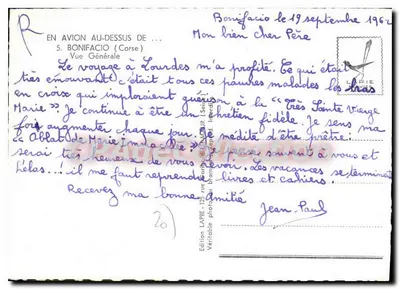 Bonifacio — Ogólny widok — L'Air Service Aérien — Rewers