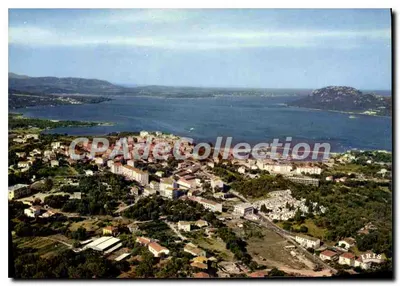 Porto-Vecchio (Corsica) — Panoramische uitzicht op de stad en de haven — Uitgaven 'La Cigogne', serie 20.247.106