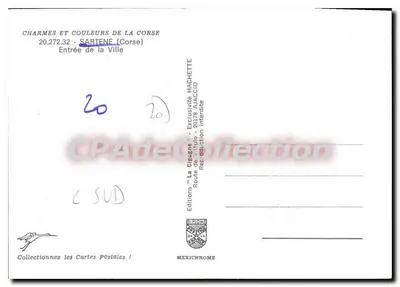 Wejście do Miasta — Sartène (Korsyka) — IRIS — Rewers