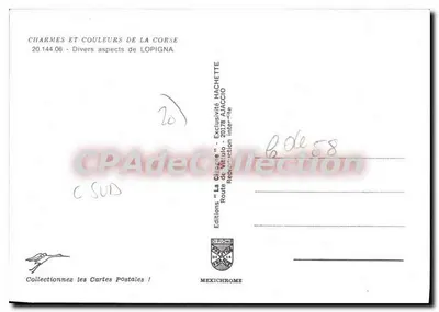 Lopigna — Pamiątka z Lopigna — Wydawnictwo 'La Gicinée' — Rewers