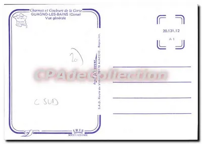 Guagnolo-les-Bains — Vista geral — IRIS Mexichrome — Verso