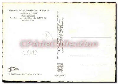 Bavella — Visão geral — Edições HACHETTE — Verso