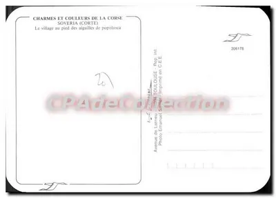 Soveria — wieś u stóp igieł Popolusca — Wydawca: Emanuel Setter, Toulouse — Rewers