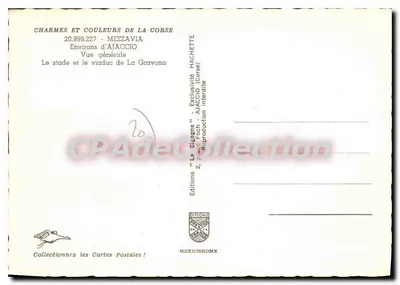 Widok ogólny — Mezzavia — Wydawnictwo 'La Cigogne' Ajaccio — Rewers