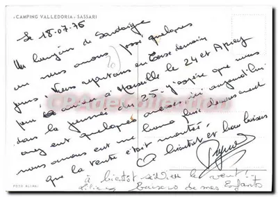 Camping ValleDoria — Sassari — editor FOTO ALIÁNI — Verso