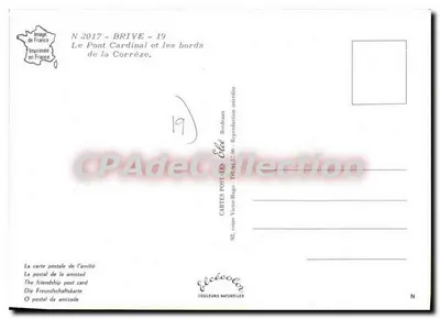 Most Kardynała i brzegi Corrèze — Brive — Élécé — Rewers