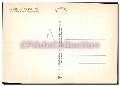 Brive-la-Gaillarde — Miasto Kowali — Élécicolor — Rewers