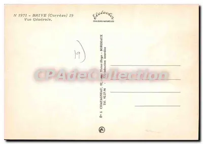 Brive (Corrèze) — Vista Geral — Élécé — Verso