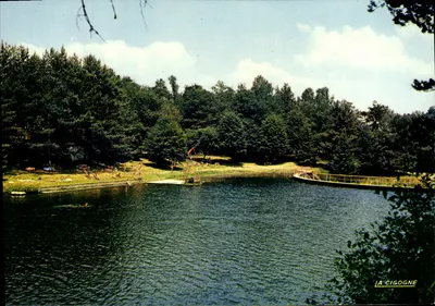 Lapleau (Corrèze) — Lago de Lapleau — Edições La Cigogne, série 19 106.03