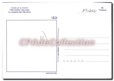 Treignac — Katedra Pénitents — IRIS — Rewers