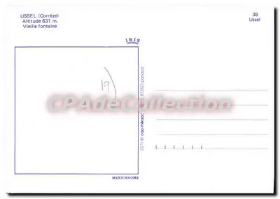 उसेल (कॉर्डेज) — पुरानी फव्वारा — आईआरआईएस, संख्या 38 — पीछे
