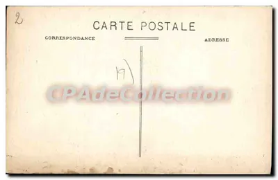 Uzerche (Corrèze) — Entrada da Cidade — editor desconhecido, n° de série 5 — Verso