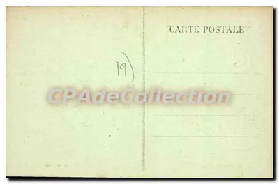 As Rochas — Local de passagem do Meridiano de Paris — La Corrèze Illustrée, n°188 — Verso