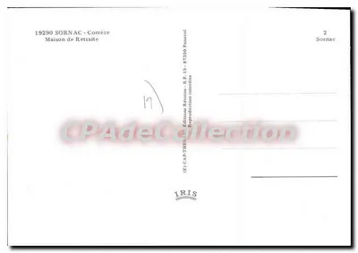 Instituto Médico-Educativo — Sornac — Edições Reunidas — Verso