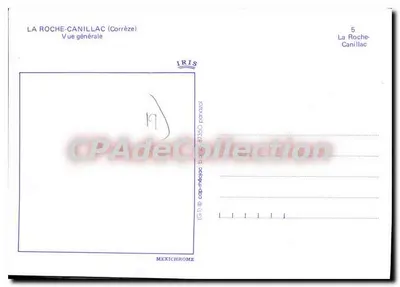 La Roche-Canillac — Vista geral — IRIS, n°5 — Verso