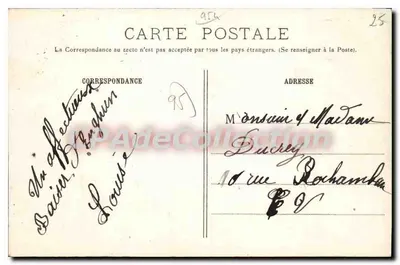 Enghien-les-Bains — Um canto do Grande Lago — G.I. n°2345 — Verso