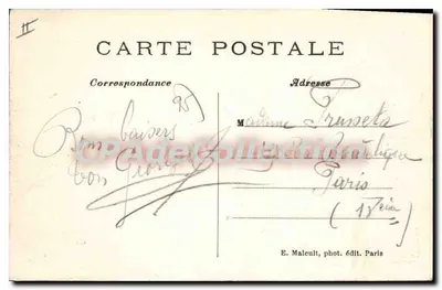 Enghien-les-Bains — A Nova Ponte — E. M. — Verso
