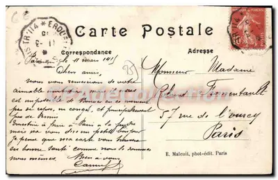 L'Isle-Adam (S.&O.) — Most i Zamek — E.M. n°3674 — Rewers