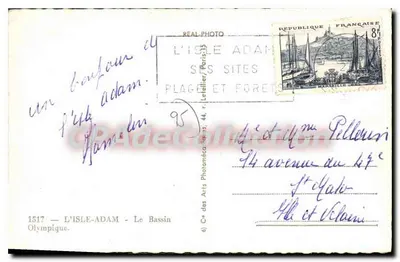 L'Isle-Adam — Basen Olimpijski — Cie des Arts — Rewers