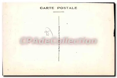 L'Isle-Adam — A Praia e suas Cabines — Heil & Bouyau & Cie, Toulouse — Verso