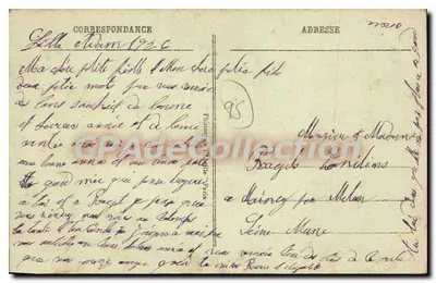 L'Isle-Adam - Castelo de Stors — Fot. G. Olivier, n°50 — Verso