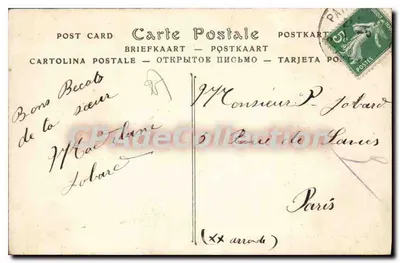 L'Isle-Adam (Seine-et-Oise) — Widok na rzekę Oise i Zamek — N.D. l'hol. — nr 277 — Rewers