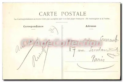 Saint-Gratien — Avenue Catinat — Jounnier-Tabac — Verso