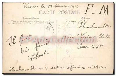 Viarmes — Plac Gminny — Phinomy, Wyd. Beaumont-sur-Oise — Rewers