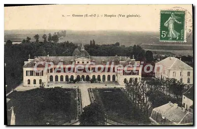 Gonesse (S.-et-O.) - Asilo (Vista geral) — CPAdeCollection