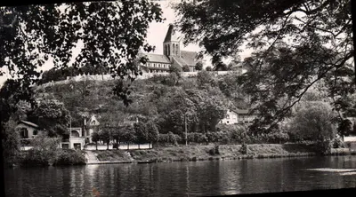 Herblay (S.-et-O.) — A Sena e a Igreja — A.C. 13, Foto Bromure