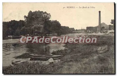 MÉRIEL — As Margens do Rio Oise — Editor: L. Cazalis & Cie, n°40