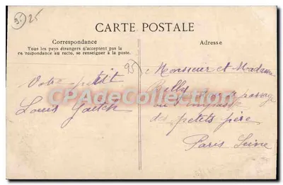 Piscop — Castelo do Luat (1) — Beaumont-sur-Oise — Verso