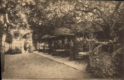 Butry Plage — A Hostellerie do Moulin à Vent — Os Guarda-Sóis — Fototipia DESAIX