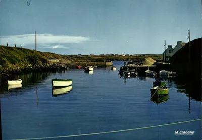 O Portinho de Lampaul — Ouessant (Finistère) — La Cigogne
