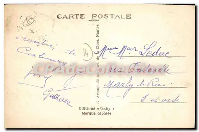 Cabourg (Calvados) — La Playa — Gaby — Reverso