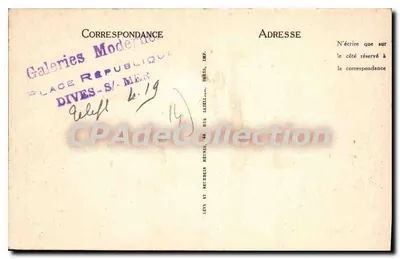 Cabourg - As Villas e a Rue de la Mer - LL — Verso