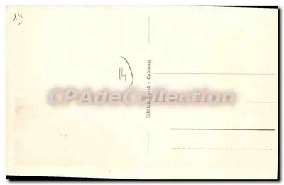 Cabourg - Vista geral — editor ARB, n° 92 — Verso