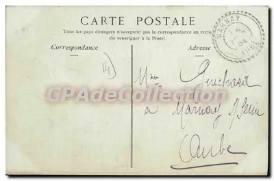 Cabourg — De Strand en het Casino — Collecties ND. Fot. — Achterkant