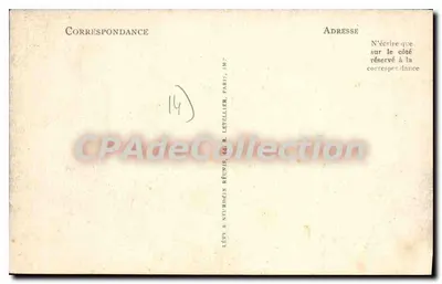 Cabourg — O Grand Hotel e a Praia — LL — Verso