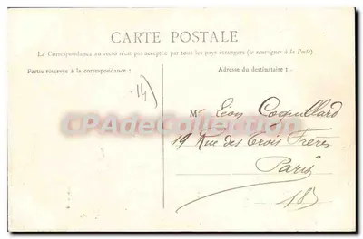 Caen — Widok ogólny (strona południowa) — L. D. — Rewers