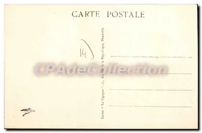 Caen — Pomnik Upamiętniający Zmarłych 1914-1918 — CPAdeCollection — Rewers