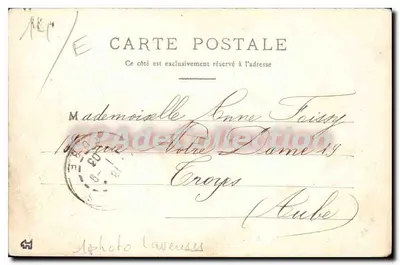 Caen - La Passerelle — widok z dikego z mydlarzami — L.D. Calvids — Rewers