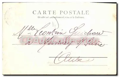 Deauville - Bassin von Deauville — Sammlung T. D. — Nr. 9 — Rückseite