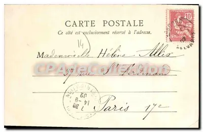 Brzegi przy niskiej mierze — Trouville — B.F., Paryż — Rewers