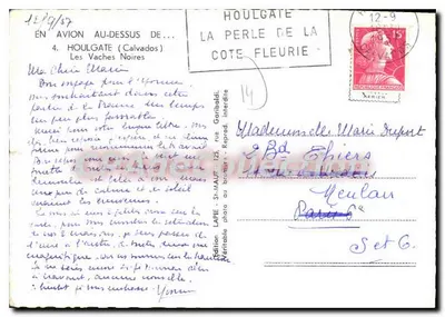Houlgate — A Pérola da Costa Fleurie — edição LAPE — n° 14 — Verso
