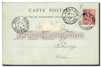 Lion-sur-Mer — A Pierre aux Poissons — editor não visível — Verso